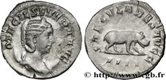 Roman coins OTACILIA SEVERA Type : Antoninien  Date : 248  Mint name / Town : Rome  Metal : billon  Millesimal fineness : 450  ‰ Diameter : 22  mm Orientation dies : 12  h. Weight : 3,94  g. Rarity : 