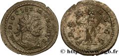 Roman coins DIOCLETIAN Type : Aurelianus  Date : 1er mars - 20 novembre  Date : 293  Mint name / Town : Lyon  Metal : billon  Millesimal fineness : 50  ‰ Diameter : 24,5  mm Orientation dies : 12  h. 