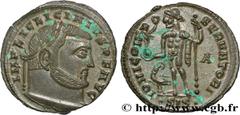 Roman coins LICINIUS I Type : Follis ou nummus  Date : début  Date : 313  Mint name / Town : Siscia  Metal : copper  Diameter : 20,5  mm Orientation dies : 7  h. Weight : 3,02  g. Rarity : R1  Officin