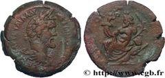 Provincial Coins ANTONINUS PIUS Type : Drachme  Date : 145-146  Mint name / Town : Alexandrie, Égypte  Metal : copper  Diameter : 34  mm Orientation dies : 12  h. Weight : 24,06  g. Rarity : R2  Obver