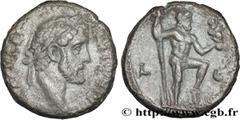Provincial Coins ANTONINUS PIUS Type : Tétradrachme  Date : an 4  Mint name / Town : Alexandrie, Égypte  Metal : billon  Millesimal fineness : 150  ‰ Diameter : 23,5  mm Orientation dies : 12  h. Weig