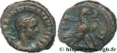 Provincial Coins AURELIAN Type : Tétradrachme  Date : an 4  Mint name / Town : Alexandrie, Égypte  Metal : copper  Diameter : 20  mm Orientation dies : 12  h. Weight : 8,54  g. Rarity : R1  Obverse de