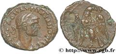 Provincial Coins AURELIAN Type : Tétradrachme  Date : an 5  Mint name / Town : Alexandrie, Égypte  Metal : copper  Diameter : 19,5  mm Orientation dies : 11  h. Weight : 8,95  g. Rarity : R1  Obverse 