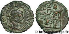 Provincial Coins DIOCLETIAN Type : Tétradrachme  Date : an 7  Mint name / Town : Alexandrie, Égypte  Metal : copper  Diameter : 19,5  mm Orientation dies : 11  h. Weight : 6,72  g. Rarity : R1  Obvers