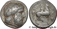 Greek Coins MACEDONIA - MACEDONIAN KINGDOM - PHILIP II Type : Tétradrachme  Date : c. 342/341 - 329/8 AC.  Mint name / Town : Amphipolis, Macédoine  Metal : silver  Diameter : 25,5  mm Orientation die