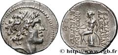 Greek Coins SYRIA - SELEUKID KINGDOM - ALEXANDER I BALAS Type : Drachme  Date : c. 150-145 AC.  Mint name / Town : Antioche, Syrie  Metal : silver  Diameter : 18  mm Orientation dies : 12  h. Weight :