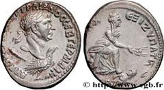 Provincial Coins TRAJANUS Type : Tétradrachme syro-phénicien  Date : an 17  Mint name / Town : Tyr, Phénicie  Metal : silver  Diameter : 25  mm Orientation dies : 6  h. Weight : 14,44  g. Rarity : R2 