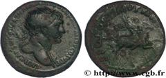 Roman coins TRAJANUS Type : Dupondius  Date : 107  Mint name / Town : Rome  Metal : bronze  Diameter : 26  mm Orientation dies : 6  h. Weight : 12  g. Obverse legend : IMP CAES NERVAE TRAIANO AVG GER 