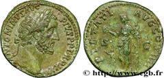 Roman coins ANTONINUS PIUS Type : Sesterce  Date : 158-159  Mint name / Town : Rome  Metal : bronze  Diameter : 31  mm Orientation dies : 12  h. Weight : 26,79  g. Rarity : R1  Obverse legend : ANTONI