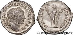 Roman coins CARACALLA Type : Denier  Date : 217  Mint name / Town : Rome  Metal : silver  Millesimal fineness : 500  ‰ Diameter : 18,5  mm Orientation dies : 12  h. Weight : 3,07  g. Officine : 1re  O