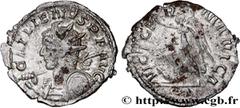 Roman coins GALLIENUS Type : Antoninien  Date : 259-260  Mint name / Town : Trèves  Metal : billon  Millesimal fineness : 50  ‰ Diameter : 21  mm Orientation dies : 6  h. Weight : 3,16  g. Rarity : R1