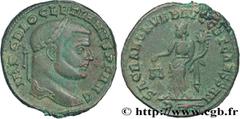 Roman coins DIOCLETIAN Type : Follis ou nummus  Date : 300-301  Mint name / Town : Rome  Metal : billon  Diameter : 27  mm Orientation dies : 6  h. Weight : 8,37  g. Rarity : R1  Officine : 1re  Obver