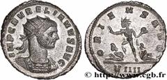 Roman coins AURELIAN Type : Antoninien  Date : printemps  Date : 274  Mint name / Town : Rome  Metal : billon  Millesimal fineness : 20  ‰ Diameter : 21,5  mm Orientation dies : 12  h. Weight : 3,78  