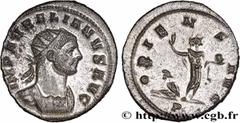 Roman coins AURELIAN Type : Antoninien  Date : début  Date : 274  Mint name / Town : Serdica  Metal : billon  Millesimal fineness : 50  ‰ Diameter : 22  mm Orientation dies : 12  h. Weight : 3,44  g. 