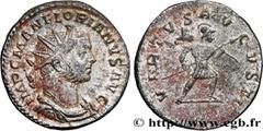 Roman coins FLORIANUS Type : Aurelianus  Date : août  Date : 276  Mint name / Town : Lyon  Metal : billon  Millesimal fineness : 50  ‰ Diameter : 21,50  mm Orientation dies : 12  h. Weight : 3,70  g. 
