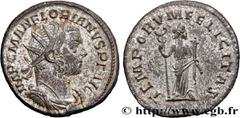 Roman coins FLORIANUS Type : Aurelianus  Date : août  Date : 276  Mint name / Town : Lyon  Metal : billon  Millesimal fineness : 50  ‰ Diameter : 21,5  mm Orientation dies : 1  h. Weight : 4,20  g. Ra