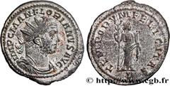 Roman coins FLORIANUS Type : Aurelianus  Date : septembre - octobre  Date : 276  Mint name / Town : Lyon  Metal : billon  Millesimal fineness : 50  ‰ Diameter : 23  mm Orientation dies : 6  h. Weight 