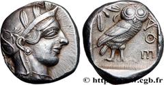 Greek Coins ATTICA - ATHENS Type : Tétradrachme  Date : c. 430 AC.  Mint name / Town : Athènes  Metal : silver  Diameter : 24  mm Orientation dies : 1  h. Weight : 17,16  g. Obverse legend : Anépigrap