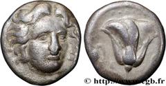 Greek Coins CARIA - CARIAN ISLANDS - RHODES Type : Didrachme   Date : c. 316-305 AC.  Mint name / Town : Rhodes, Carie  Metal : silver  Diameter : 18,5  mm Orientation dies : 6  h. Weight : 6,37  g. R