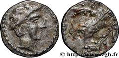 Greek Coins CILICIA - TARSUS Type : Obole  Date : c. 400-350 AC.  Mint name / Town : Cilicie, Tarse  Metal : silver  Diameter : 10  mm Orientation dies : 12  h. Weight : 0,53  g. Rarity : R2  Obverse 
