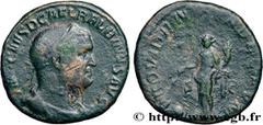 Roman coins BALBINUS Type : Sesterce  Date : 238  Mint name / Town : Rome  Metal : copper  Diameter : 29  mm Orientation dies : 12  h. Weight : 17,06  g. Rarity : R2  Obverse legend : IMP CAES D CAEL 