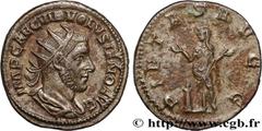 Roman coins VOLUSIAN Type : Antoninien  Date : début 253  Date : 253  Mint name / Town : Rome  Metal : billon  Millesimal fineness : 350  ‰ Diameter : 21  mm Orientation dies : 6  h. Weight : 3,90  g.
