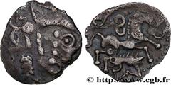 Celtic coins GALLIA - AULERCI EBUROVICES (Area of Évreux) Type : Denier d'argent scyphate dit au sanglier  Date : c. 60-30 AC.  Mint name / Town : Évreux (27)  Metal : silver  Diameter : 16,00  mm Ori