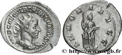 Roman coins TREBONIANUS GALLUS Type : Antoninien  Date : 253  Mint name / Town : Rome  Metal : billon  Millesimal fineness : 350  ‰ Diameter : 22  mm Orientation dies : 7  h. Weight : 3,30  g. Rarity 
