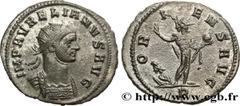Roman coins AURELIAN Type : Antoninien  Date : fin 273 - début 274  Date : 273-274  Mint name / Town : Rome  Metal : billon  Millesimal fineness : 50  ‰ Diameter : 20  mm Orientation dies : 11  h. Wei