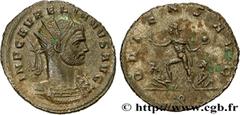 Roman coins AURELIAN Type : Antoninien  Date : 274  Mint name / Town : Rome  Metal : billon  Millesimal fineness : 30  ‰ Diameter : 23  mm Orientation dies : 6  h. Weight : 3,39  g. Rarity : R3  Offic
