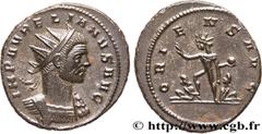 Roman coins AURELIAN Type : Aurelianus  Date : été - automne   Date : 274  Mint name / Town : Rome  Metal : billon  Millesimal fineness : 50  ‰ Diameter : 23,5  mm Orientation dies : 11  h. Weight : 4
