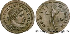 Roman coins CONSTANTINE I THE GREAT Type : Follis ou nummus  Date : 311-312  Mint name / Town : Londres  Metal : copper  Diameter : 23,5  mm Orientation dies : 6  h. Weight : 3,88  g. Rarity : R1  Obv