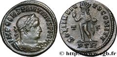 Roman coins CONSTANTINE I THE GREAT Type : Follis ou nummus  Date : 310-312  Mint name / Town : Trèves  Metal : copper  Diameter : 22,5  mm Orientation dies : 6  h. Weight : 4,89  g. Rarity : R1  Offi