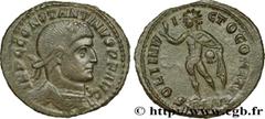 Roman coins CONSTANTINE I THE GREAT Type : Follis ou nummus  Date : 312-313  Mint name / Town : Ostie  Metal : copper  Diameter : 20,5  mm Orientation dies : 12  h. Weight : 4,10  g. Rarity : R1  Offi