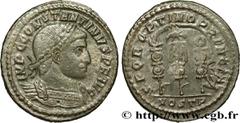 Roman coins CONSTANTINE I THE GREAT Type : Follis ou nummus  Date : 312-313  Mint name / Town : Ostie  Metal : copper  Diameter : 22,5  mm Orientation dies : 12  h. Weight : 4,54  g. Rarity : R1  Offi