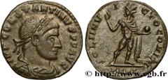 Roman coins CONSTANTINE I THE GREAT Type : Follis ou nummus  Date : 313-314  Mint name / Town : Arles  Metal : copper  Diameter : 19,5  mm Orientation dies : 6  h. Weight : 3,32  g. Rarity : R1  Offic