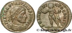 Roman coins CONSTANTINE I THE GREAT Type : Follis ou nummus  Date : 313-314  Mint name / Town : Arles  Metal : copper  Diameter : 20  mm Orientation dies : 6  h. Weight : 3,58  g. Rarity : R2  Officin