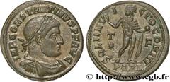 Roman coins CONSTANTINE I THE GREAT Type : Follis ou nummus  Date : 315-316  Mint name / Town : Arles  Metal : copper  Diameter : 21  mm Orientation dies : 12  h. Weight : 3,05  g. Rarity : R1  Offici