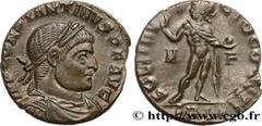Roman coins CONSTANTINE I THE GREAT Type : Follis ou nummus  Date : 316  Mint name / Town : Arles  Metal : copper  Diameter : 17,5  mm Orientation dies : 6  h. Weight : 3,28  g. Rarity : R1  Officine 
