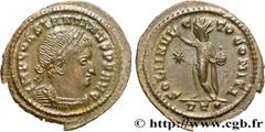 Roman coins CONSTANTINE I THE GREAT Type : Follis ou nummus  Date : 314-315  Mint name / Town : Ticinum  Metal : copper  Diameter : 23  mm Orientation dies : 12  h. Weight : 3,08  g. Rarity : R2  Offi
