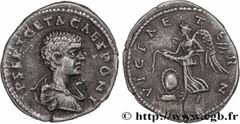 Roman coins GETA Type : Denier  Date : 200  Mint name / Town : Rome  Metal : silver  Diameter : 19,5  mm Orientation dies : 12  h. Weight : 3,10  g. Rarity : R1  Officine : 5e  Obverse legend : P SEPT