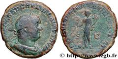 Roman coins BALBINUS Type : Sesterce  Date : 238  Mint name / Town : Rome  Metal : copper  Diameter : 29  mm Orientation dies : 12  h. Weight : 16,70  g. Rarity : R2  Obverse legend : IMP CAES D CAEL 