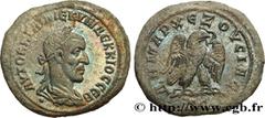 Provincial Coins TRAJAN DECIUS Type : Tétradrachme syro-phénicien  Date : 250  Mint name / Town : Antioche, Syrie, Séleucie et Piérie  Metal : billon  Diameter : 27  mm Orientation dies : 6  h. Weight