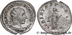 Roman coins TREBONIANUS GALLUS Type : Antoninien  Date : fin 252  Mint name / Town : Rome  Metal : billon  Millesimal fineness : 350  ‰ Diameter : 20,5  mm Orientation dies : 6  h. Weight : 2,85  g. R