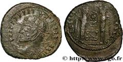 Roman coins CONSTANTINE I THE GREAT Type : Centenionalis ou nummus  Date : 319  Mint name / Town : Atelier indéterminé  Metal : copper  Diameter : 19  mm Orientation dies : 4  h. Weight : 3,56  g. Obv