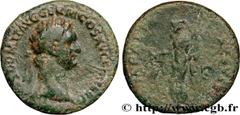 Roman coins DOMITIANUS Type : As  Date : 90-91  Mint name / Town : Rome  Metal : copper  Diameter : 27  mm Orientation dies : 7  h. Weight : 10,37  g. Obverse legend : IMP CAES DOMIT AVG GERM COS XV C