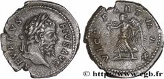 Roman coins SEPTIMIUS SEVERUS Type : Denier  Date : 204  Mint name / Town : Rome  Metal : silver  Millesimal fineness : 550  ‰ Diameter : 19,5  mm Orientation dies : 6  h. Weight : 3,94  g. Rarity : R