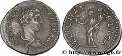 Roman coins GETA Type : Denier  Date : 203  Mint name / Town : Rome  Metal : silver  Millesimal fineness : 550  ‰ Diameter : 18  mm Orientation dies : 12  h. Weight : 3,13  g. Rarity : R1  Officine : 