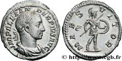 Roman coins SEVERUS ALEXANDER Type : Denier  Date : 232  Mint name / Town : Rome  Metal : silver  Millesimal fineness : 500  ‰ Diameter : 19,5  mm Orientation dies : 12  h. Weight : 2,98  g. Officine 