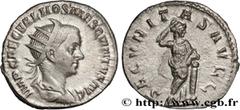 Roman coins HOSTILIAN Type : Antoninien  Date : juin - septembre  Date : 251  Mint name / Town : Rome  Metal : billon  Millesimal fineness : 400  ‰ Diameter : 19,5  mm Orientation dies : 12  h. Weight